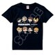 SYNC-HKM2TS-MSABM ハイキュー！！ Tシャツ ブラック みんなmochocho化大作戦！第2弾 M-SA 集合 Mサイズ