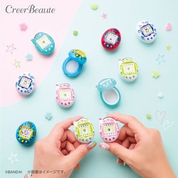 たまごっちキャリーバーム4種セット角度で変わるレンチキャラー