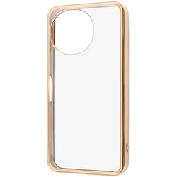 RT-AQM5CC16/PGM [AQUOS sense9 Like standard 衝撃吸収 バンパー メタリック ハイブリッドケース ピンクゴールド]
