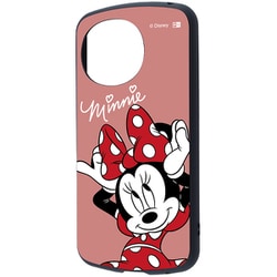 IN-DAQM5AC4/MN2 [AQUOS sense9 ディズニー 超！ 保護ケース MiA 衝撃吸収 バンパー ハイブリッドケース ミニーマウス]