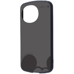IN-DAQM5AC4/MK44 [AQUOS sense9 ディズニー 超！ 保護ケース MiA 衝撃吸収 バンパー ハイブリッドケース ミッキーマウスグレー2]