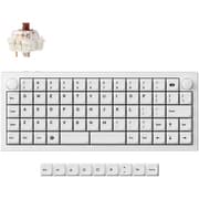 Q15 Max QMK ワイヤレス カスタム・メカニカルキーボード(オーソリニア・レイアウト) - RGB - US配列 - ホワイト / Gateron Jupiter スイッチ(ホットスワップ)茶軸 Q15M-P3-US
