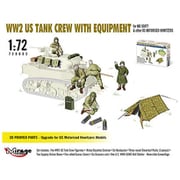MR720003 1/72 WW2 アメリカ戦車兵 5体＋機材（3Dプリント） [組立式プラスチックモデル]