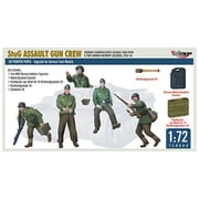 MR720008 1/72 WW2 ドイツ突撃砲戦車兵 5体＋機材（3Dプリント） [組立式プラスチックモデル]