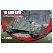 MR724001 1/72 クブシュ即製装甲車 1944 ポーランド蜂起軍ワルシャワ [組立式プラスチックモデル]
