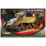 MR726086 1/72 米・M5A1軽戦車（中期） 第2師団 ノルマンディー1944 [組立式プラスチックモデル]