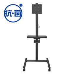 耐荷重最大25kg移動式ディスプレイスタンド VESA規格100mm×200mm対応モデル（抗菌）/ 受注生産品 DA-DS6A-AG