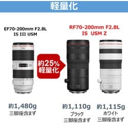 ヨドバシ.com - キヤノン Canon RF70-200mm F2.8 L IS USM Z（BK