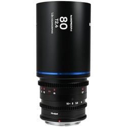 LAO0531 [Nanomorph 80mm T2.4 1.5x Cine （Flare color：BL） マイクロフォーサーズ 受注生産品]
