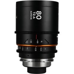 LAO0541 [Nanomorph 80mm T2.4 1.5x Cine （Flare color：AMB） PL/EFマウント 受注生産品]