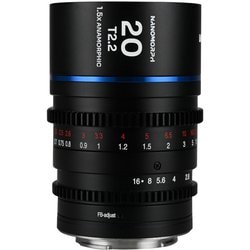 LAO0550 [Nanomorph 20mm T2.2 1.5x Cine （Flare color：BL） マイクロフォーサーズ 受注生産品]