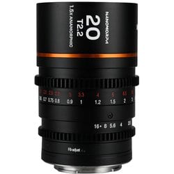 LAO0551 [Nanomorph 20mm T2.2 1.5x Cine （Flare color：AMB） マイクロフォーサーズ 受注生産品]