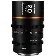 LAO0551 [Nanomorph 20mm T2.2 1.5x Cine （Flare color：AMB） マイクロフォーサーズ 受注生産品]