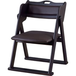 フォールディングチェア ブラック 幅500×奥行520×高さ660mm BC-510BK