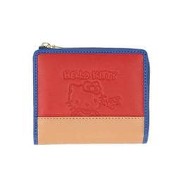 87113kitty [HELLO KITTY レトロポップ 二つ折り財布 財布 レッド]