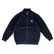 ball64532 [57 BALL 裏毛 ワッペン付きスタンドジャケット Mサイズ NAVY]