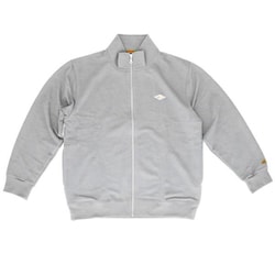 ball64532 [07 BALL 裏毛 ワッペン付きスタンドジャケット Mサイズ TOP/GREY]