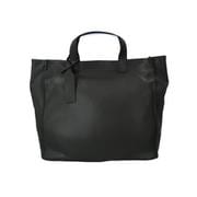 cache00970 [10-00-00970 cache cache カシュカシュ ガーメントPUショッパートート トートバッグ ブラック]
