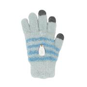 17324-631-203 スマホ手袋 アニマル フリーサイズ ボーダーペンギン smartgloves3