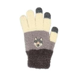 17324-631-201 スマホ手袋 アニマル フリーサイズ クールウルフ smartgloves3