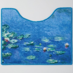 名画トイレマット モネ（睡蓮） 50×40cm