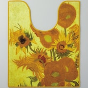 名画トイレマット ゴッホ(ひまわり) 65×80cm