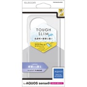 PM-S244TSLUCCR [AQUOS sense9 SH-53E ケース ソフト カバー 衝撃吸収 カメラレンズ保護設計 ストラップホール付 ストラップホールシート付 TOUGH SLIM LITE クリア]