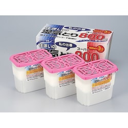 住まいの湿気とり 私の出番スーパー800 800ml×3個