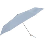 24LD-PGS-3M/ブルーグレー [日傘 折りたたみ 婦人用 晴雨兼用 LINEDROPS 50cm 手開き式 UVカット率・遮光率99％以上 遮熱加工 UPF+50 はっ水 グログランリボン×ステッチ ブルーグレー 57428]