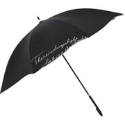 24LD-PEB-2/ブラック [日傘 長傘 婦人用 晴雨兼用 LINEDROPS 50cm 手開き式 UVカット率・遮光率99％以上 遮熱加工 UPF+50 はっ水 刺繍 グログランテープ ブラック 57431]