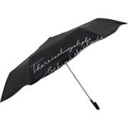 24LD-PEB-2M/ブラック [日傘 折りたたみ 婦人用 晴雨兼用 LINEDROPS 50cm 手開き式 UVカット率・遮光率99％以上 遮熱加工 UPF+50 はっ水 刺繍 グログランテープ ブラック 57434]