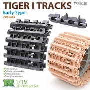 TR86020 1/16 WWII ドイツ タイガーI重戦車 可動履帯 初期型 [プラモデル用パーツ]