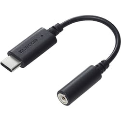 MPA-C35DBK2 [USB-C to 3.5mmステレオミニジャック 変換ケーブル DAC搭載 マイク付イヤホン対応 対応 ブラック]