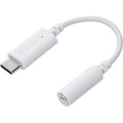 MPA-C35DWH2 [USB-C to 3.5mmステレオミニジャック 変換ケーブル DAC搭載 マイク付イヤホン対応 ホワイト]