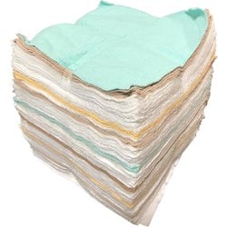 タオル ウエス 約5kg 約縦30cm×横30cm～縦25cm×横25cm 約100枚 ランダム