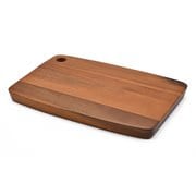 アカシア 長角 カフェボード サービングボード M 約縦20cm×横30cm×高さ2.5cm ブラウン CB-203
