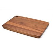 アカシア 長角 カフェボード サービングボード L 約縦25cm×横35cm×高さ2.5cm ブラウン CB-205