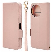 8412AS9BLFBE [AQUOS sense9用 手帳型 カード入れ 薄型 スタンド機能 シンプル ハンドストラップ付き マグネット式]