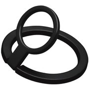 RMRNG07BK [マグネットリング MagSafe対応 落下防止リング スタンド機能付き マットブラック]