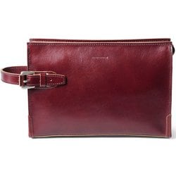 セカンドバッグ ネイチャー レザーメンズバッグ 27cm 170252 チョコ