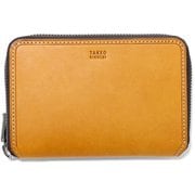 ラウンドファスナー 二つ折り財布 マルゴ 780614 キャメル