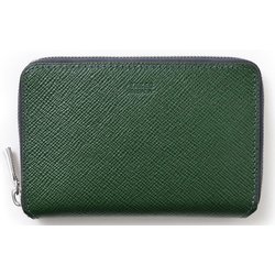 二つ折り財布 パナマ 729625 グリーン
