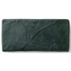 ラウンドファスナー長財布 オイスター 720627 グリーン