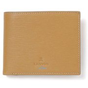 二つ折り財布 スタンパ カード段6 522603 キャメル