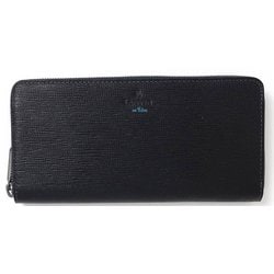 ラウンドファスナー長財布 スタンパ 522605 クロ
