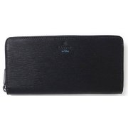 ラウンドファスナー長財布 スタンパ 522605 クロ