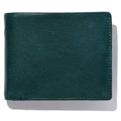 二つ折り財布 シルキー 968604 グリーン