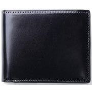 二つ折り財布 バトックス コードバン 987603 クロ
