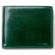 二つ折り財布 バトックス コードバン 987603 グリーン
