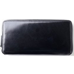 ラウンドファスナー長財布 バトックス コードバン 987605 クロ
